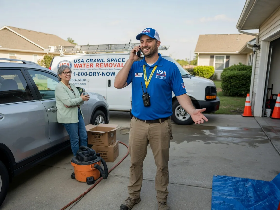 Crawl Space Water Removal Blooming Grove, TX FAQs